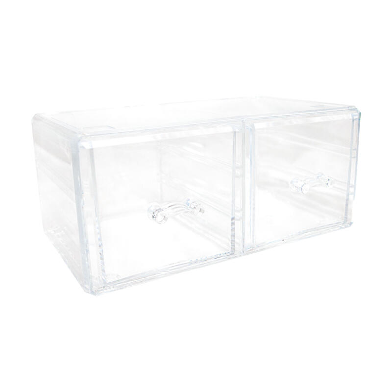 ORGANIZADOR ACRILICO 2 CAJONES GDES.