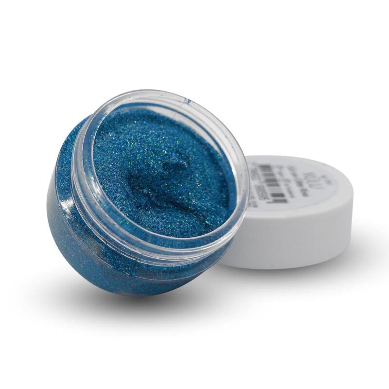 XULU GEL CORPORAL C/GLITTER TURQUESA X 30 GR