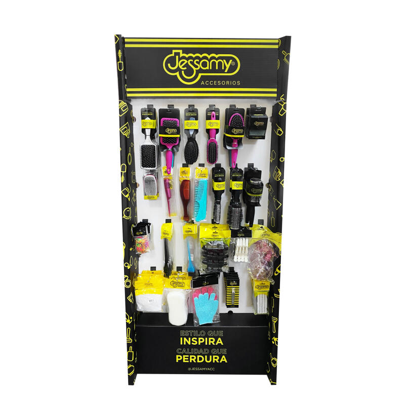 EXHIBIDOR JESSAMY DE PIE 360* CON CARGA