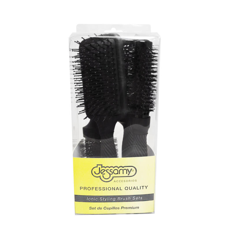 SET DE CEPILLOS PREMIUM JESSAMY X 4