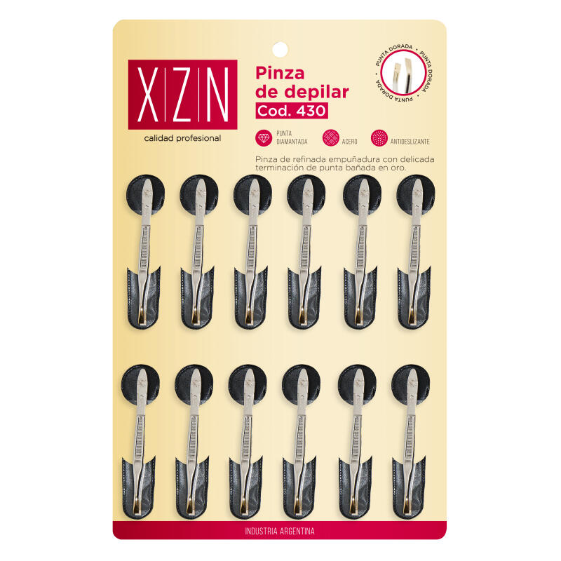 XZN PINZA P/DEP. PTA. DORADA X 12 U.