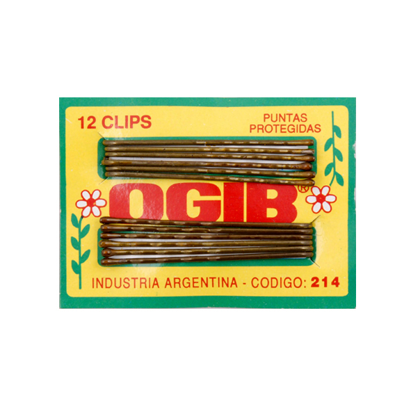 OGIB CLIPS CORTO P/P RUBIO (144 CLIPS)
