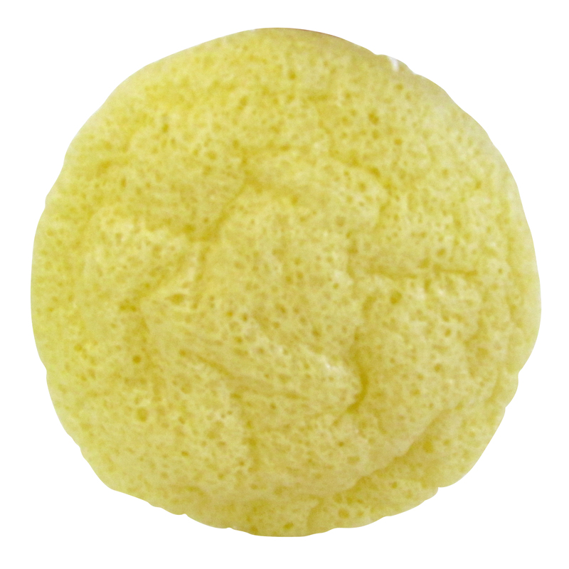 ESPONJA FACIAL DE LIMPIEZA DE FIBRA VEGETAL.