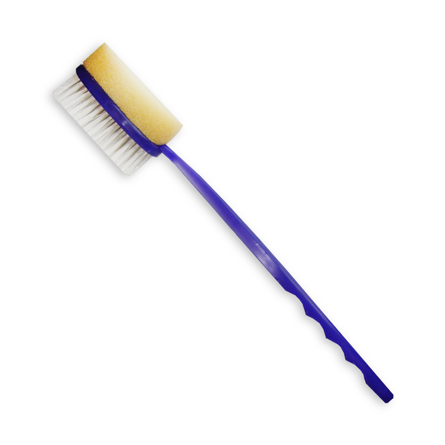 CEPILLO PARA BAÑO PLASTICO CON ESPONJA