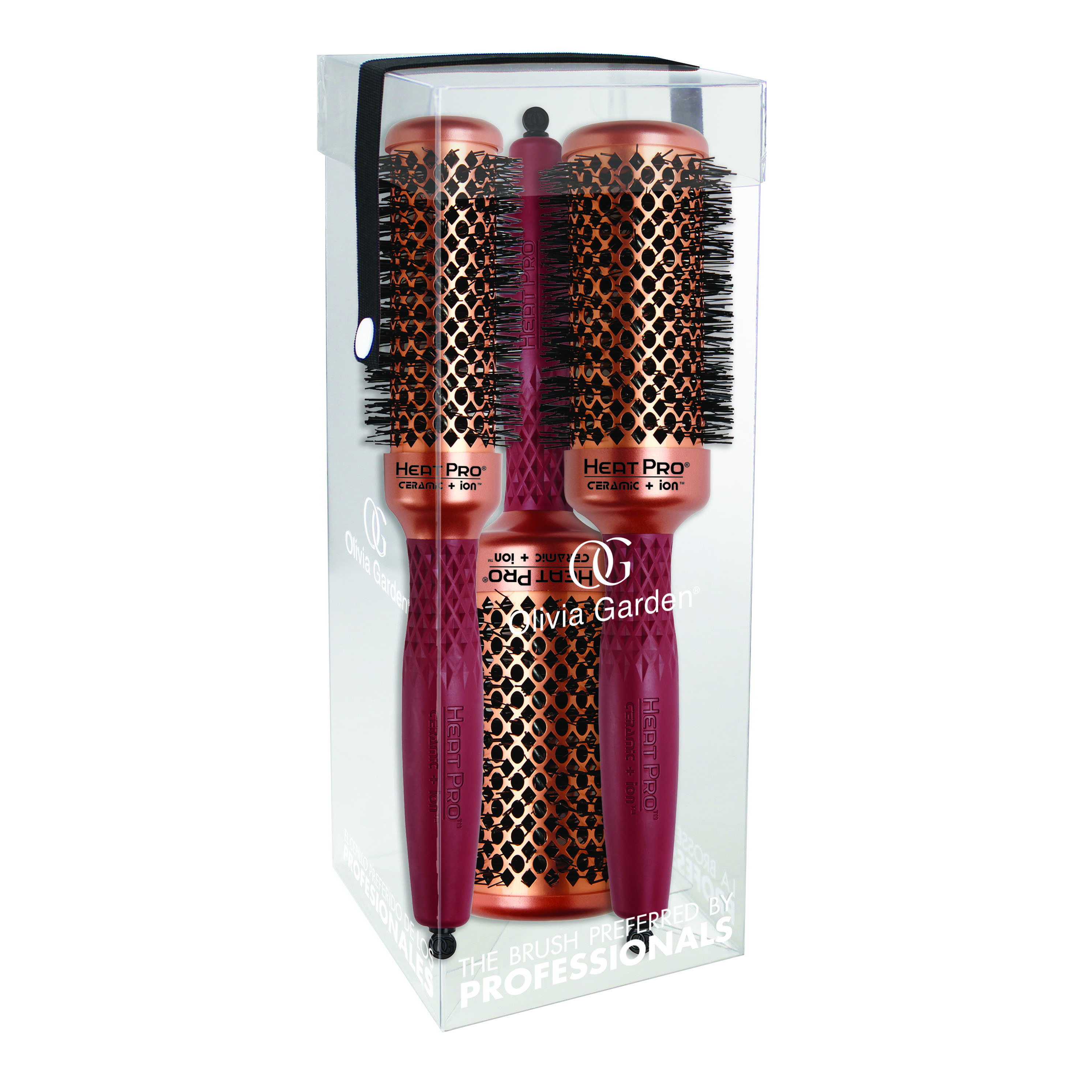 O.G. SET CEPILLOS HEAT PRO X 3