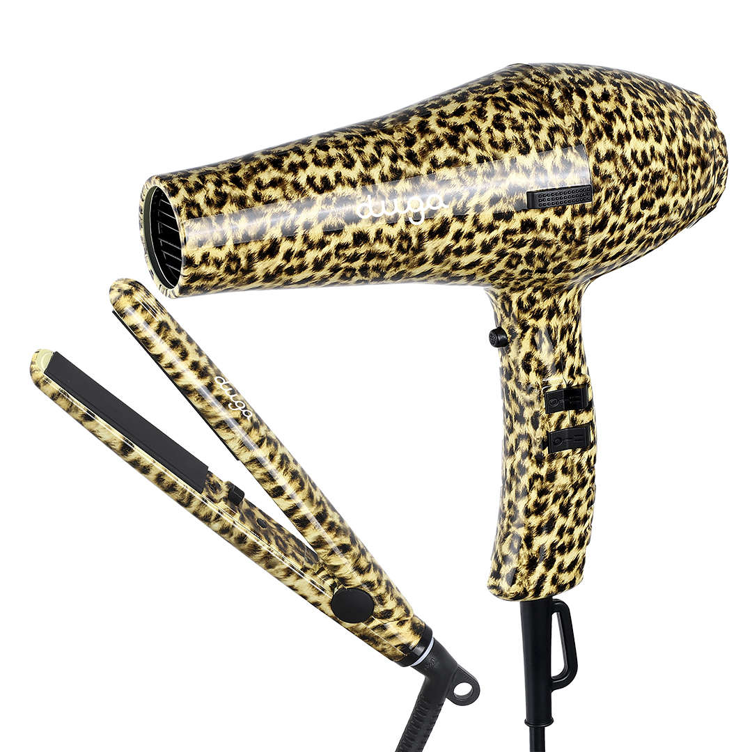 DUGA KIT SECADOR + PLANCHA MINI ANIMAL PRINT