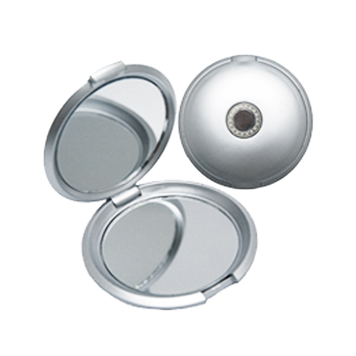 ESPEJO P/CARTERA REDONDO PLATA
