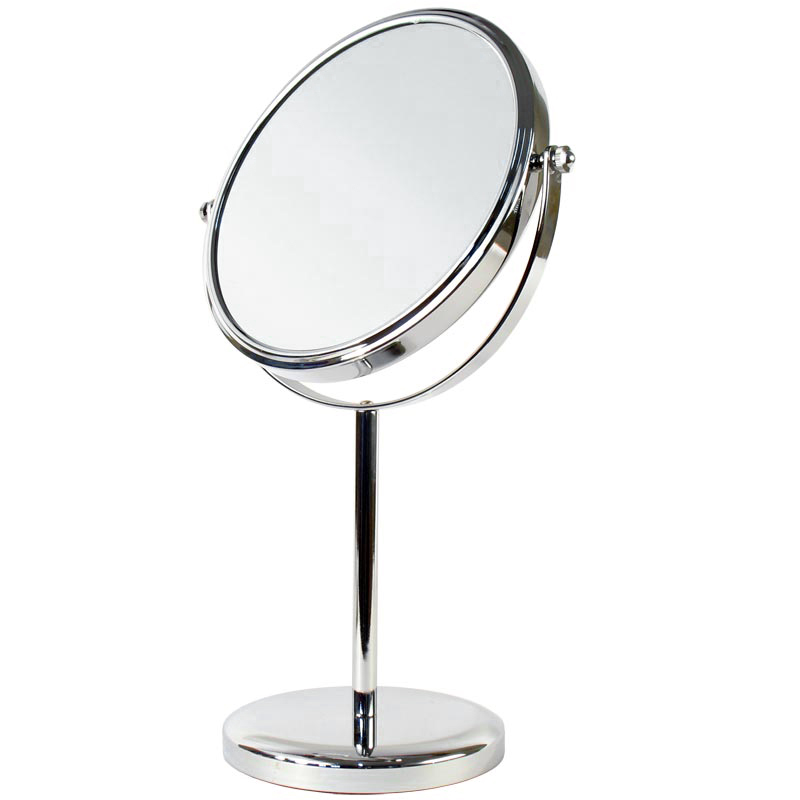 ESPEJO METAL 20 CM 3X RED. C/PIE