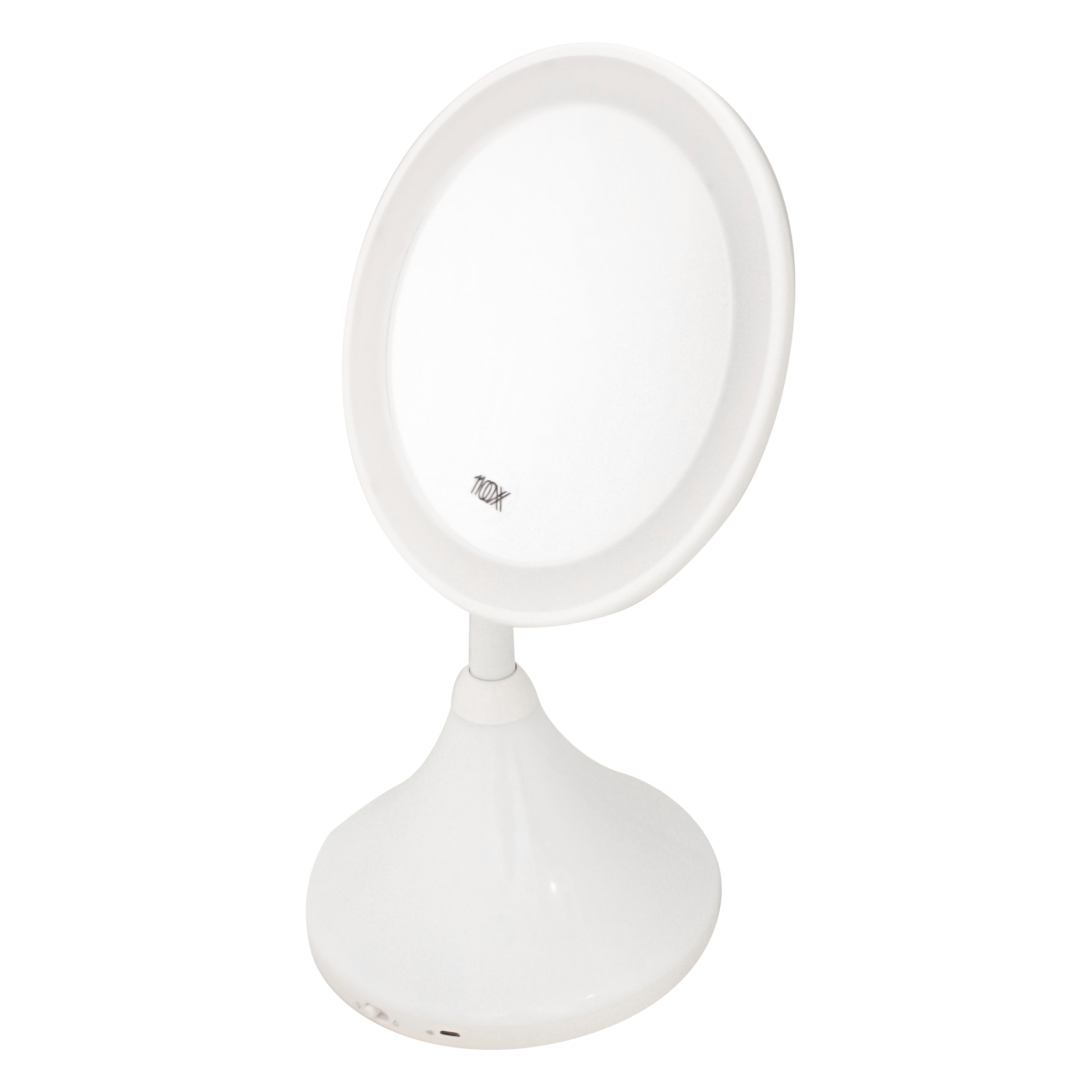 ESPEJO LED 15 CM (10X) BLANCO