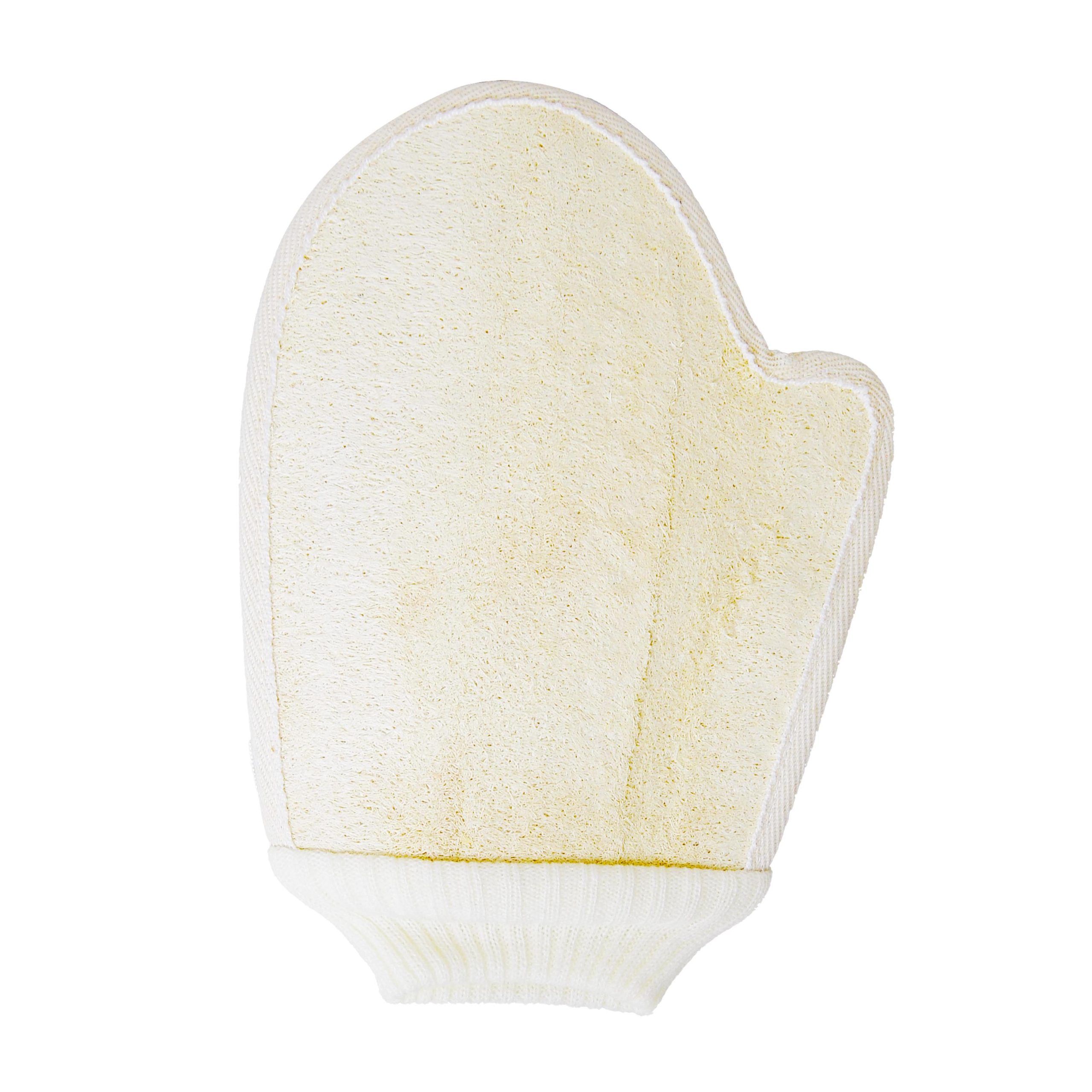 MANOPLA CON VEGETAL Y TOALLA CON PUÑO