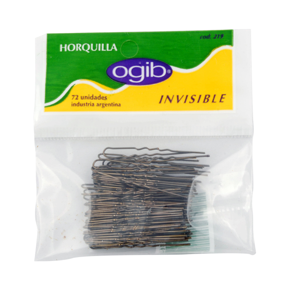 OGIB HORQUILLA INVISIBLE RUBIA X 72