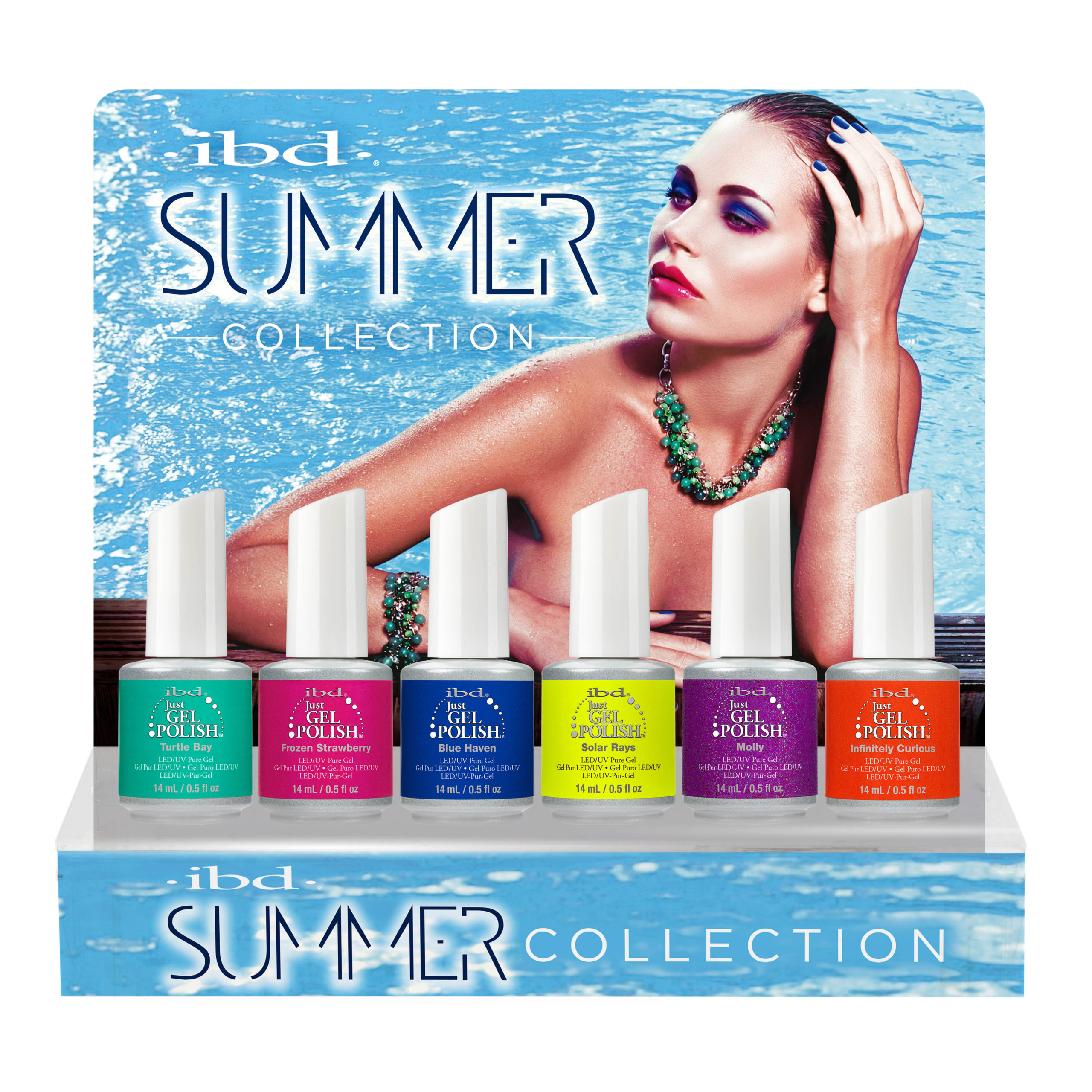 IBD EXHIBIDOR SUMMER COLLECTION (6 COLORES + EXH.)