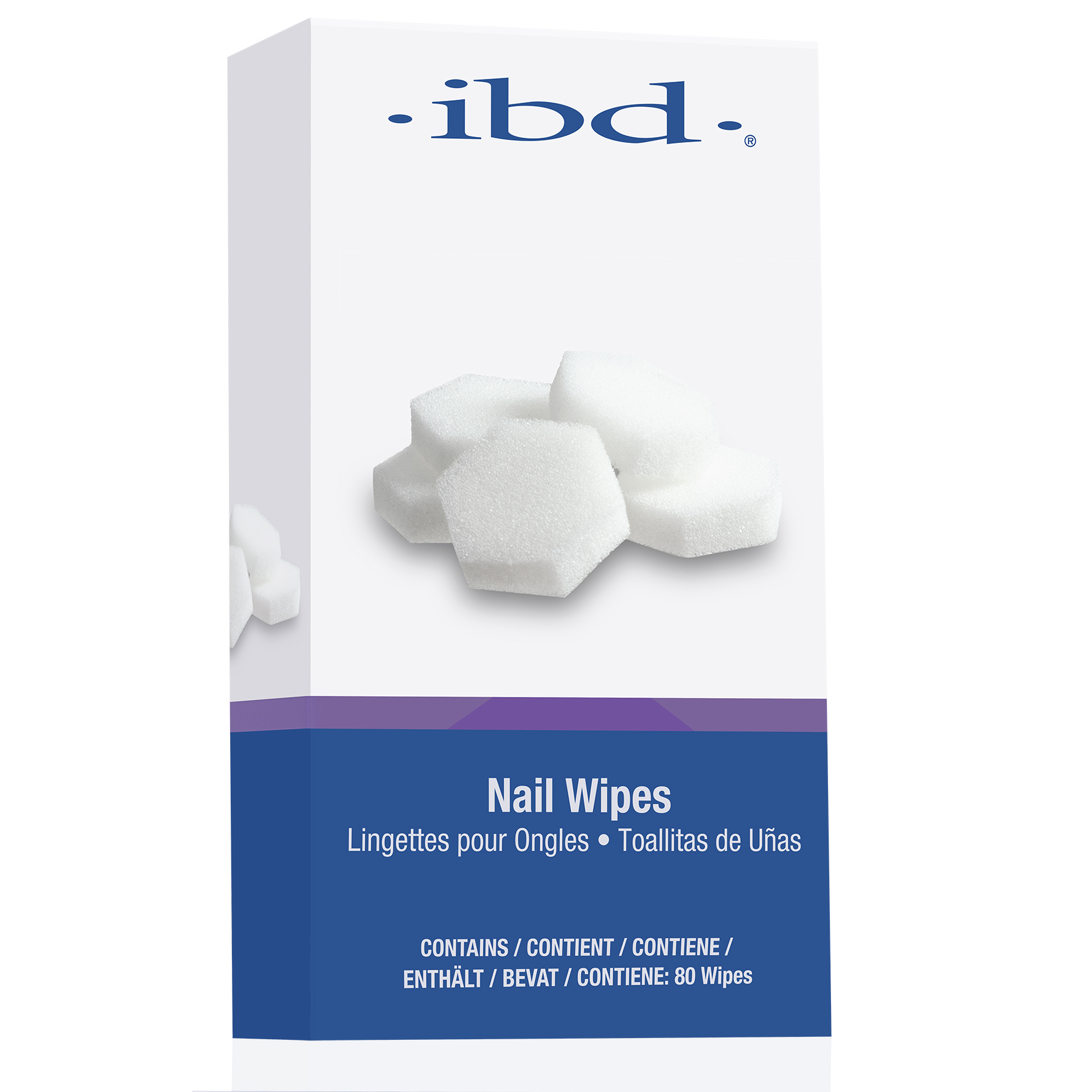IBD NAIL WIPES X 80
