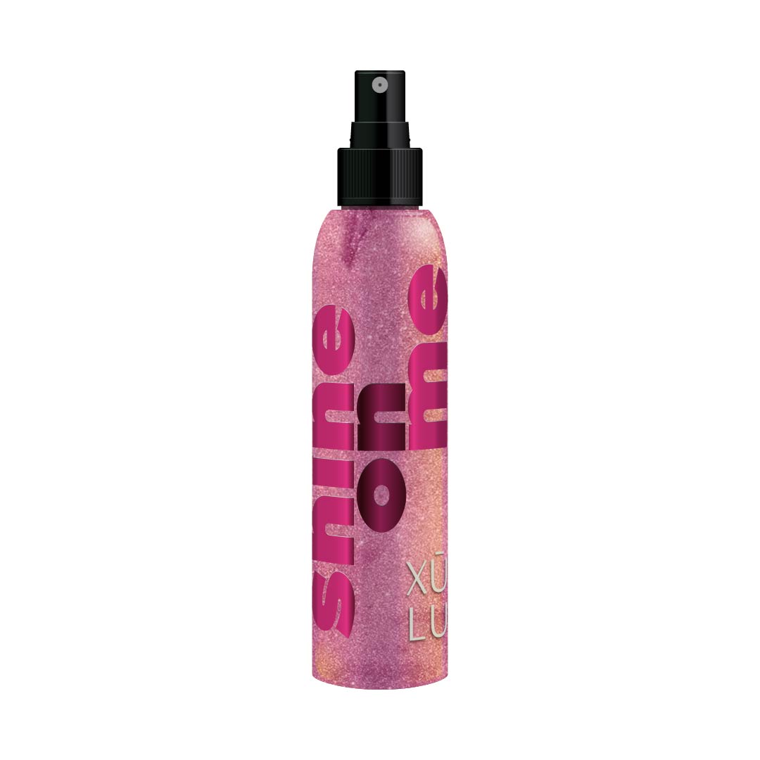 XULU SHINE ON ME - SHIMMER PINK - GOLD X 100 ML