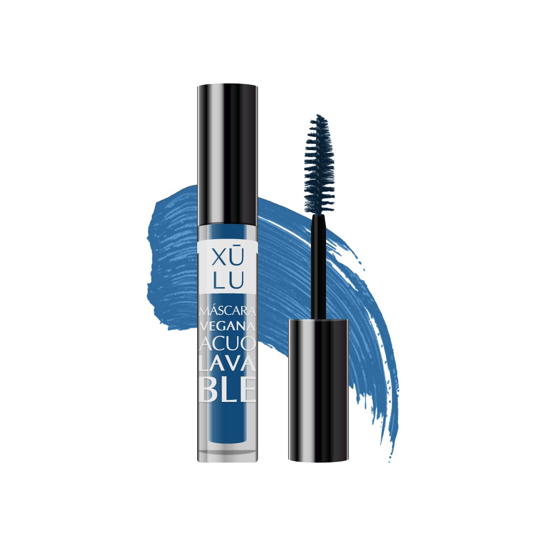 XULU MASCARA HIDROSOLUBLE AZUL X 10 ML