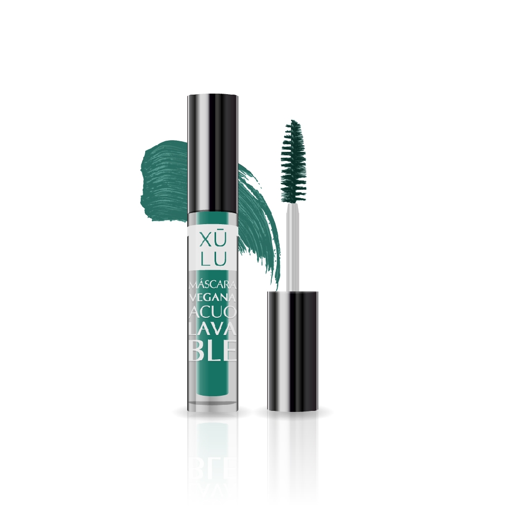 XULU MASCARA HIDROSOLUBLE VERDE X 10 ML