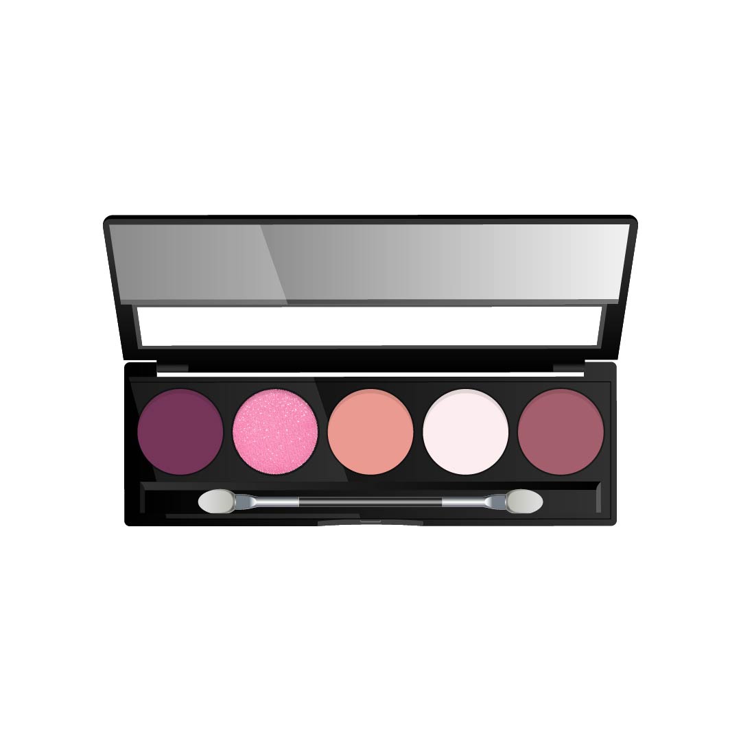 XULU PETACA DE SOMBRAS NRO.2  X 5 C/ESPEJO