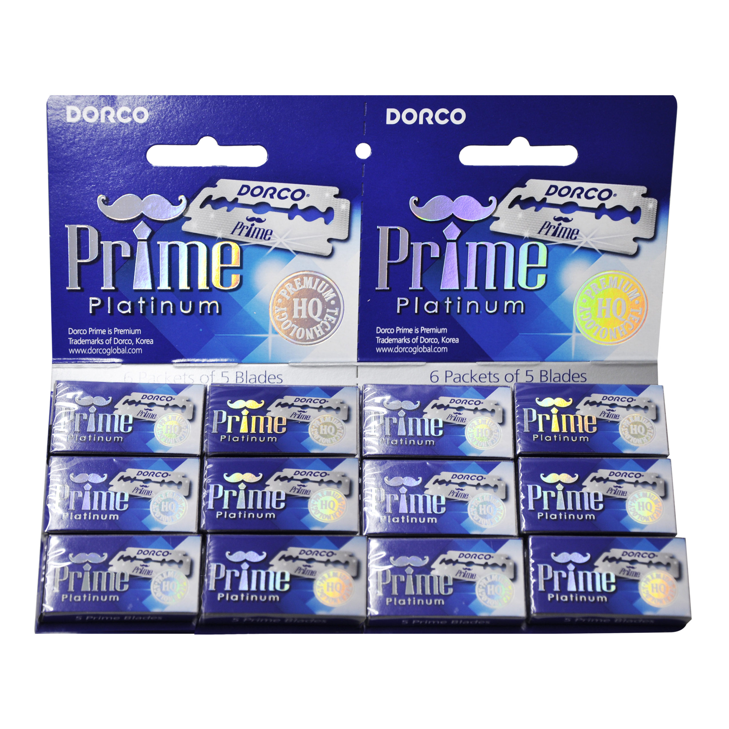 DORCO HOJAS DE AFEITAR PRIME P. 12 C X 5 FILOS