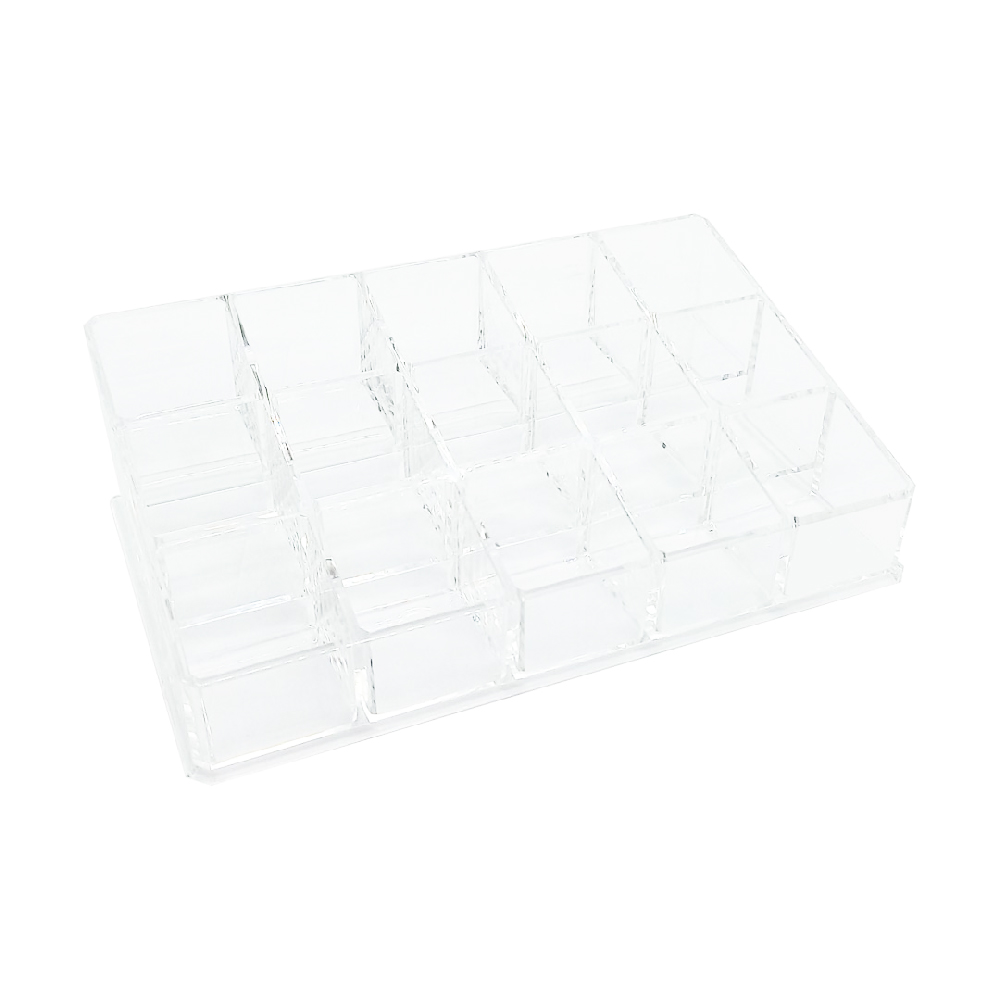 ORGANIZADOR ACRI. P/ESMALTES/LABIALES X 15 DIV.