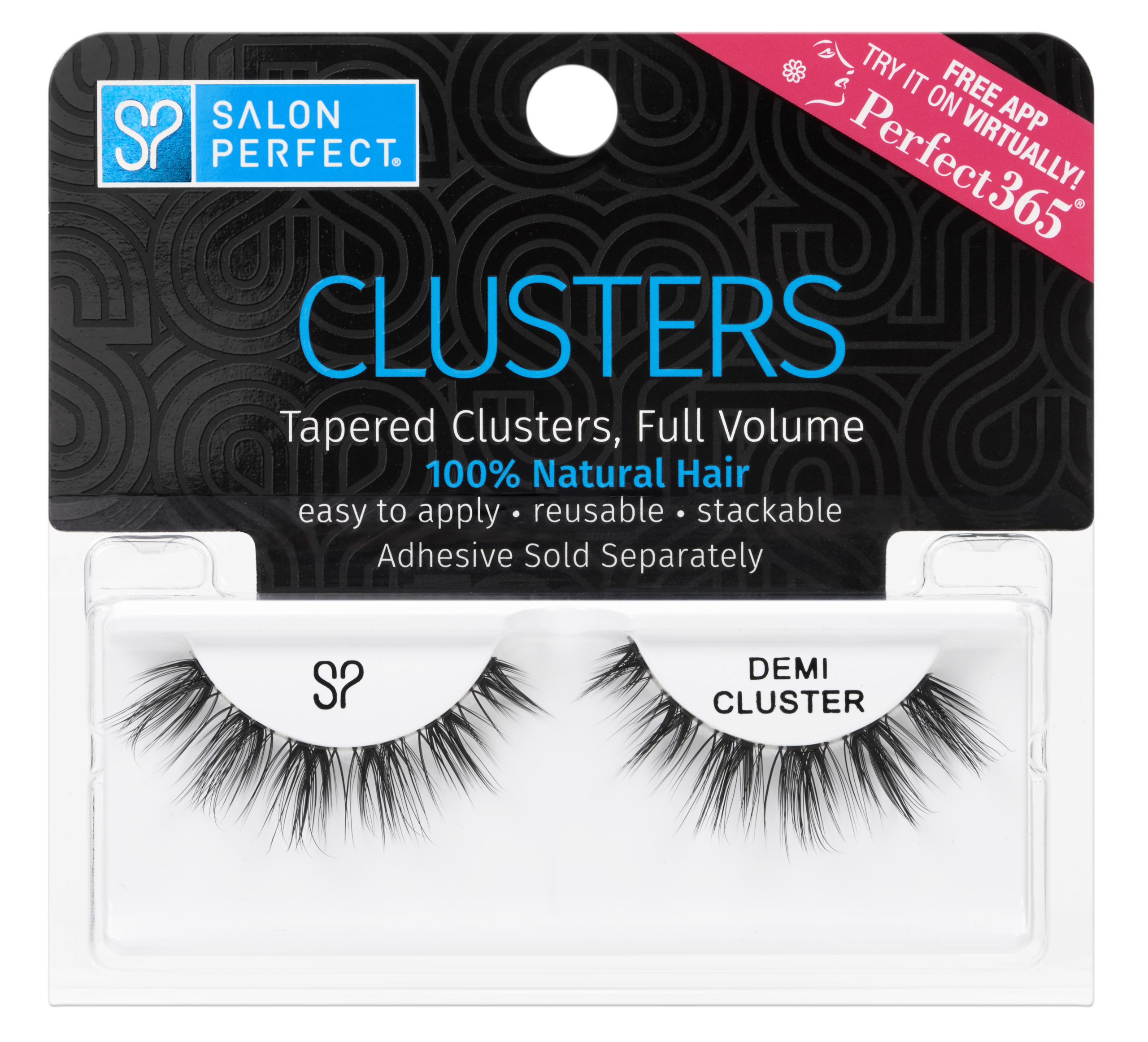 SP PESTAÑAS EN TIRA DEMI CLUSTER