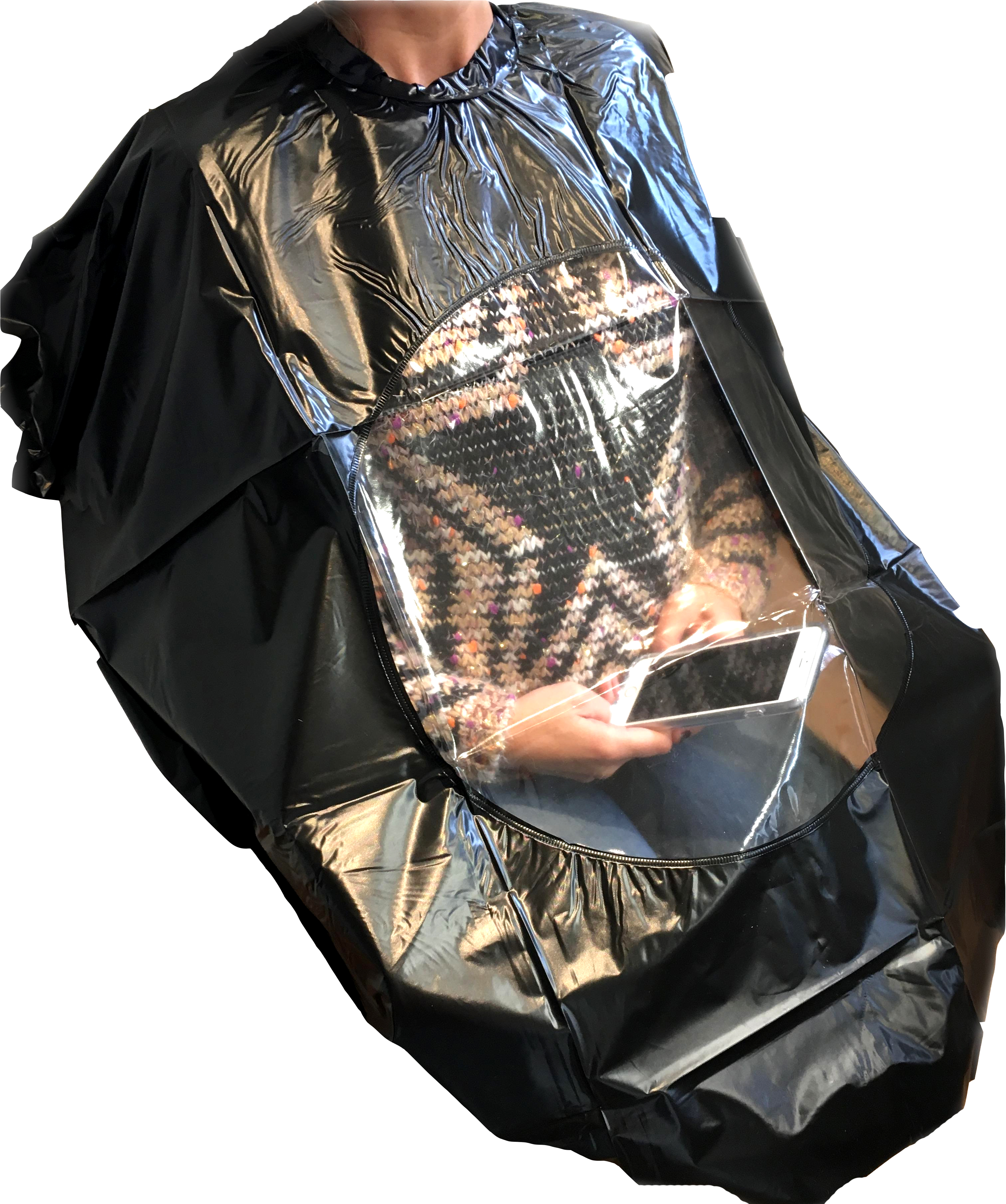 CAPA C/VENTANA CRISTAL P/CELULAR (1x1.40)