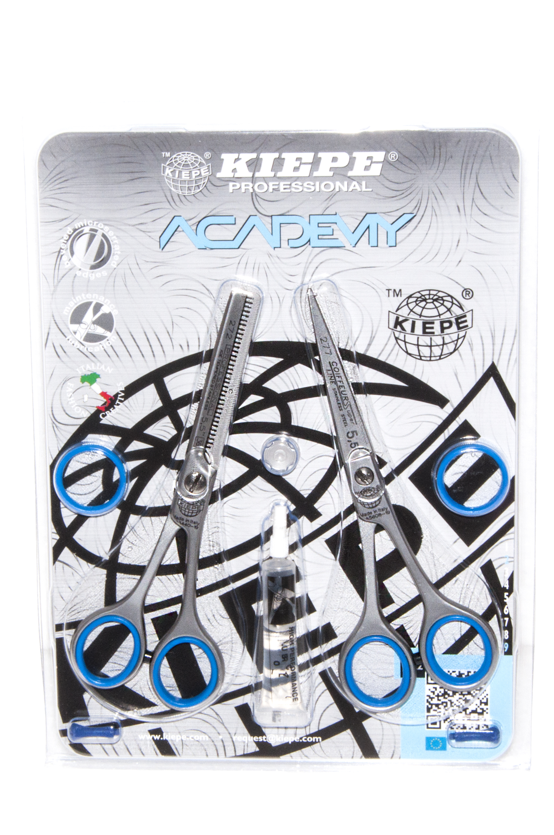 KIEPE KIT TIJERAS (PULIR 5.5 + MICRO 5.5)