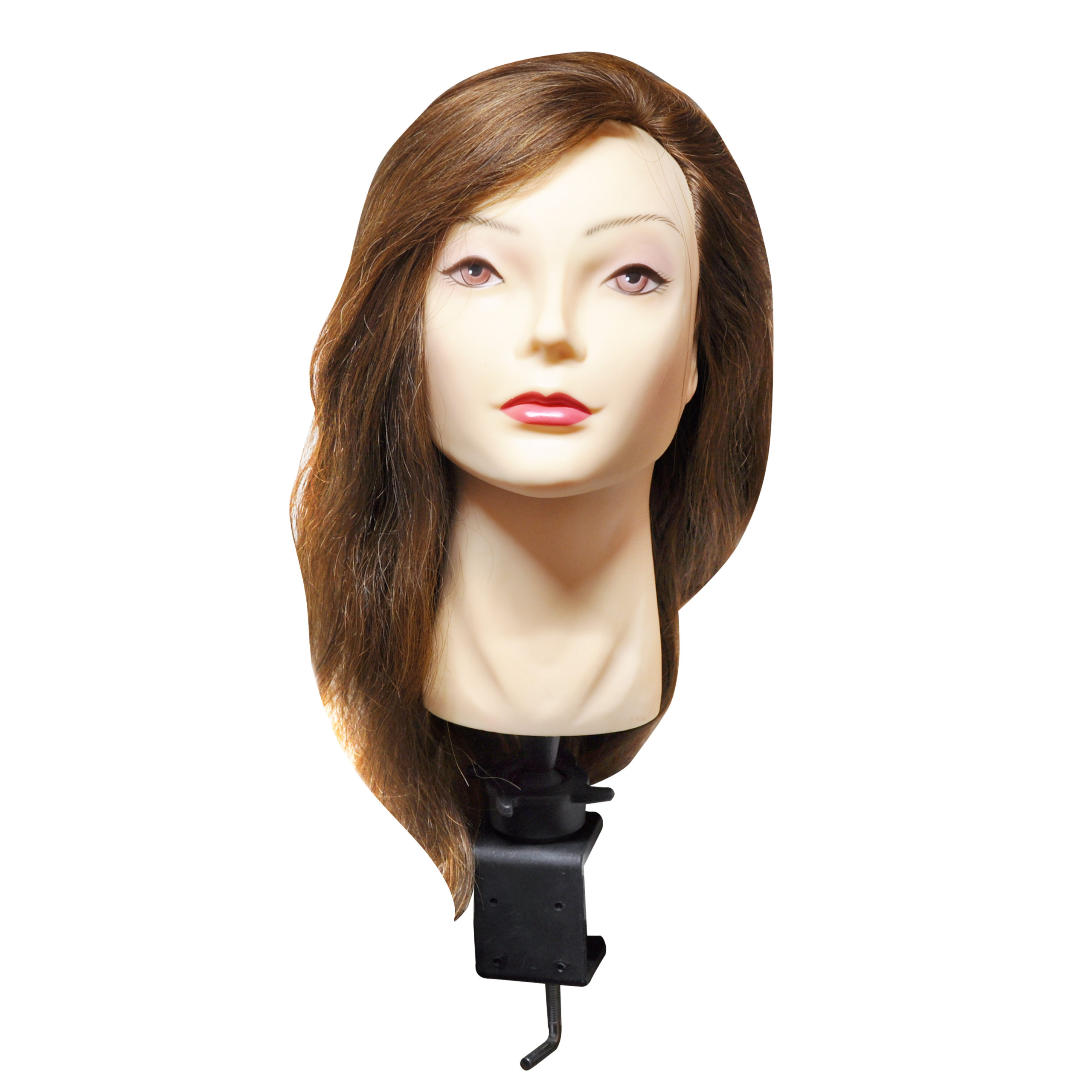 CABEZA DE PRACTICA 100% NATURAL 40 CM CASTAÑO