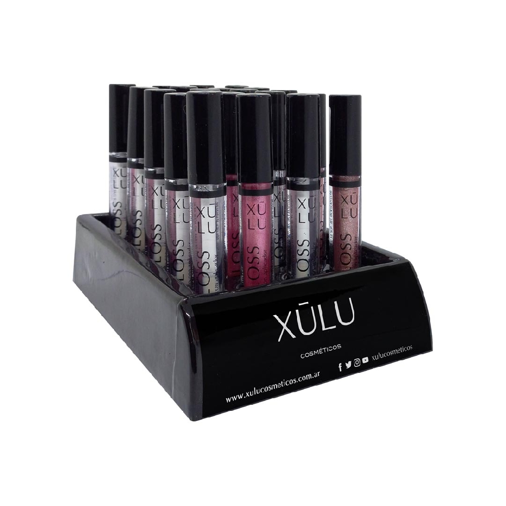 XULU BANDEJA PARA BRILLO LABIAL X 20