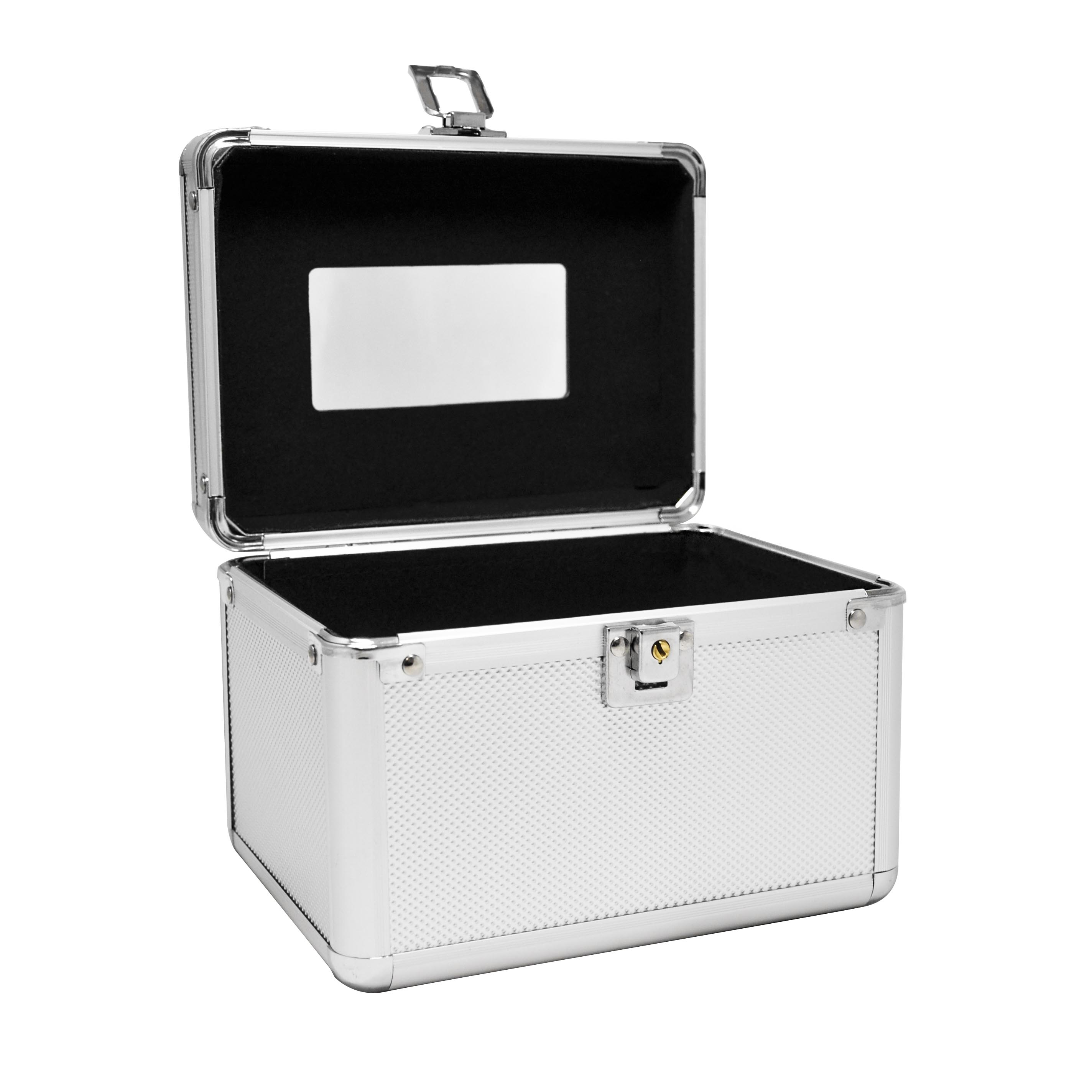 MALETIN DE ALUMINIO C/ESPEJO NRO. 1 (17X14X14)