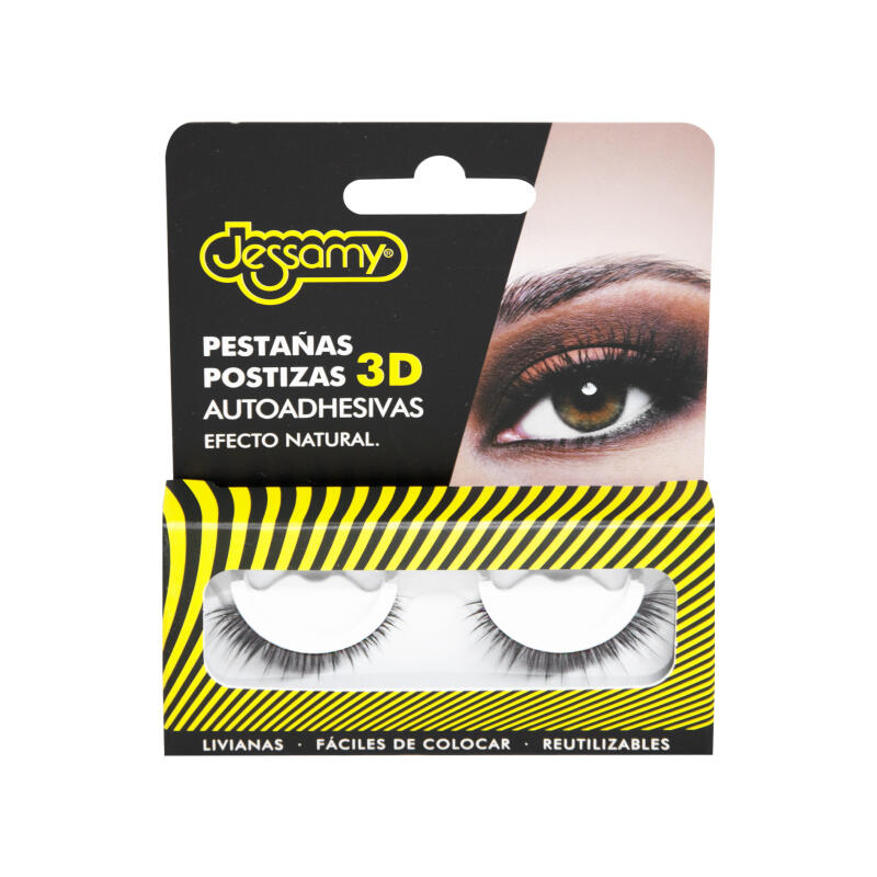 PESTAÑAS POSTIZAS 3D AUTOADHESIVAS F51