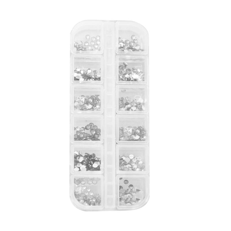 ORGANIZADOR CON RHINESTONE PLATA