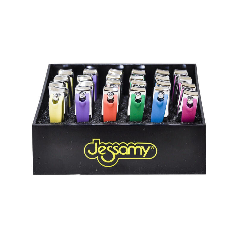 DISPLAY CORTAUÑAS CHICO MGO GOMA X 24 UNID