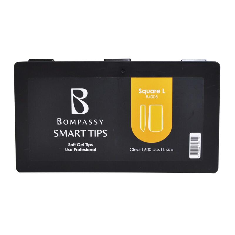 BOMPASSY SOFT NAIL GEL TIPS SQUARE L X 600
