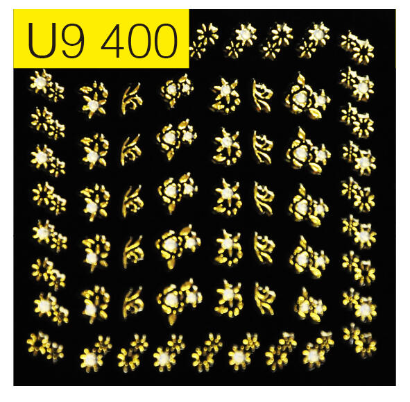 STICKERS METALICOS ORO 50% OFF