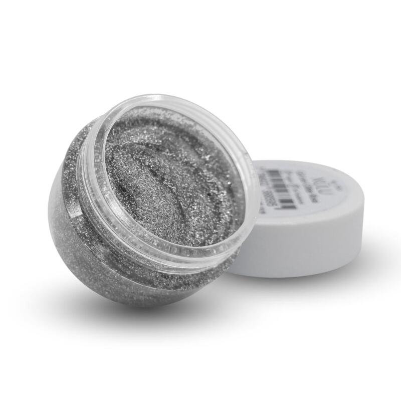XULU GEL CORPORAL C/GLITTER PLATA X 30 GR