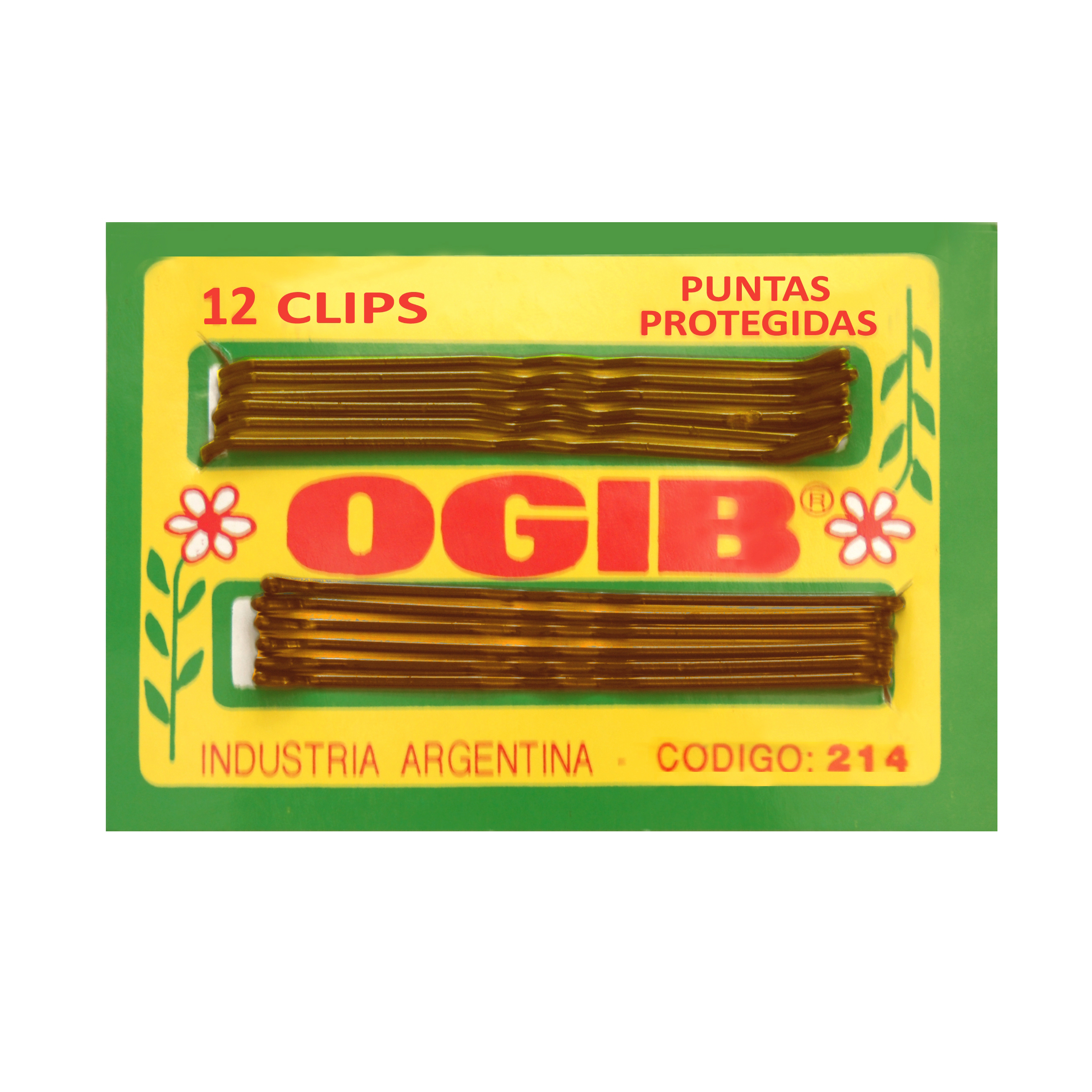 OGIB CLIPS LARGO P/P RUBIO (144 CLIPS)