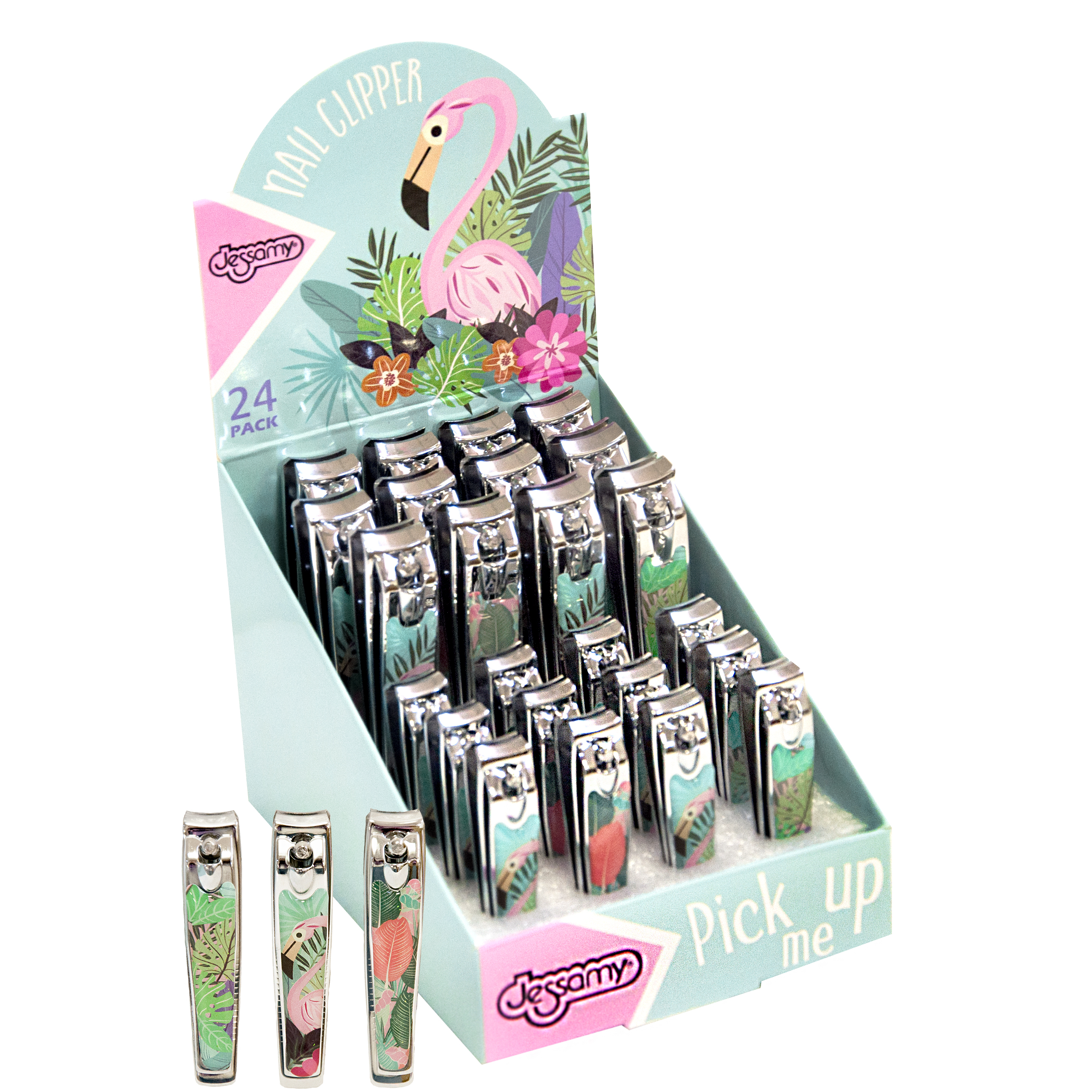 EXHIBIDOR CORTAUÑAS TROPICAL X 24 U