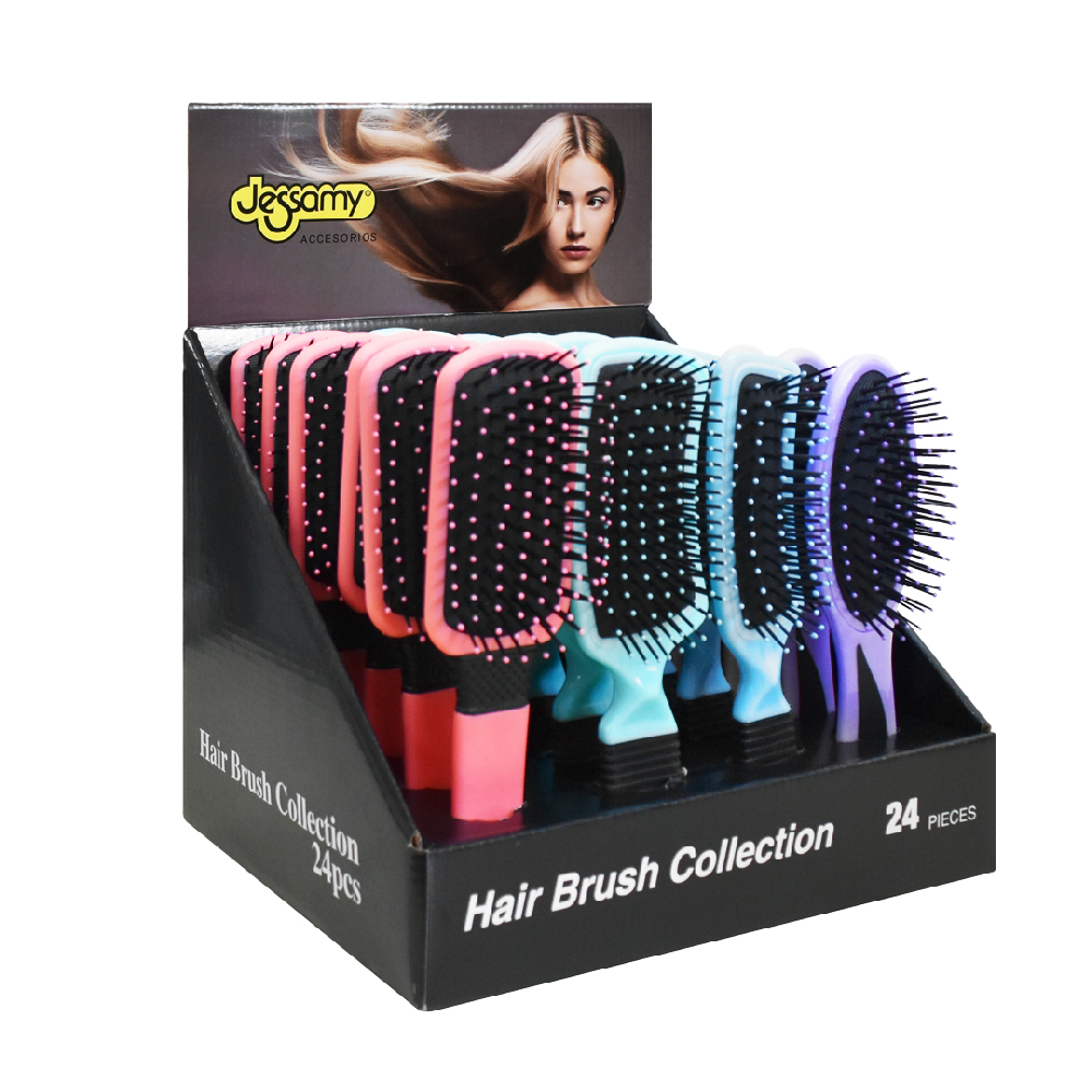 EXHIBIDOR CEPILLOS NEUMATICOS COLOR X 24