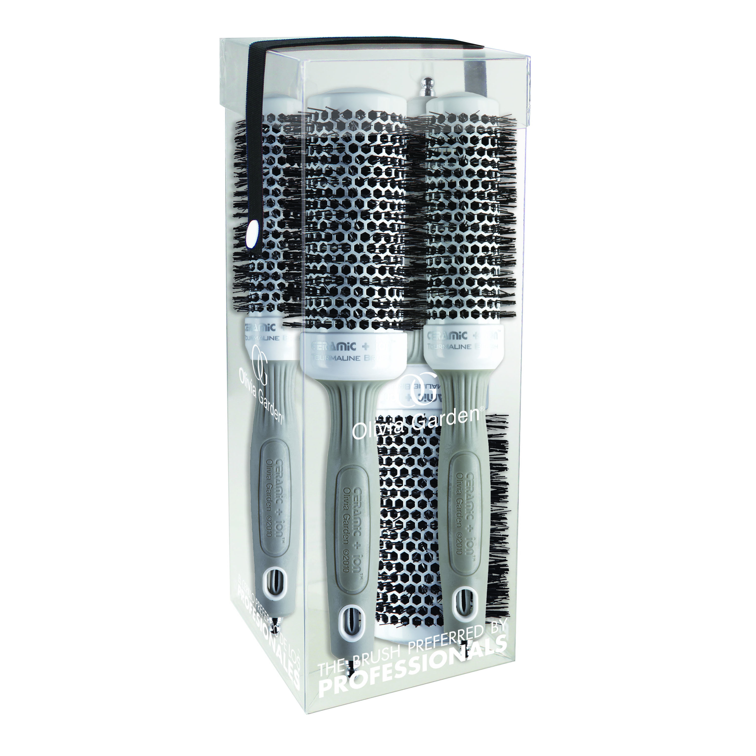 O.G. SET CEPILLOS CERAMIC ION X 4