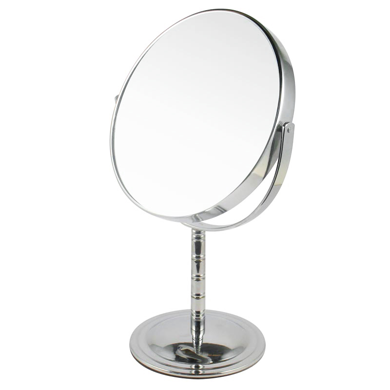 ESPEJO METAL 17.5 CM 7X C/PIE.