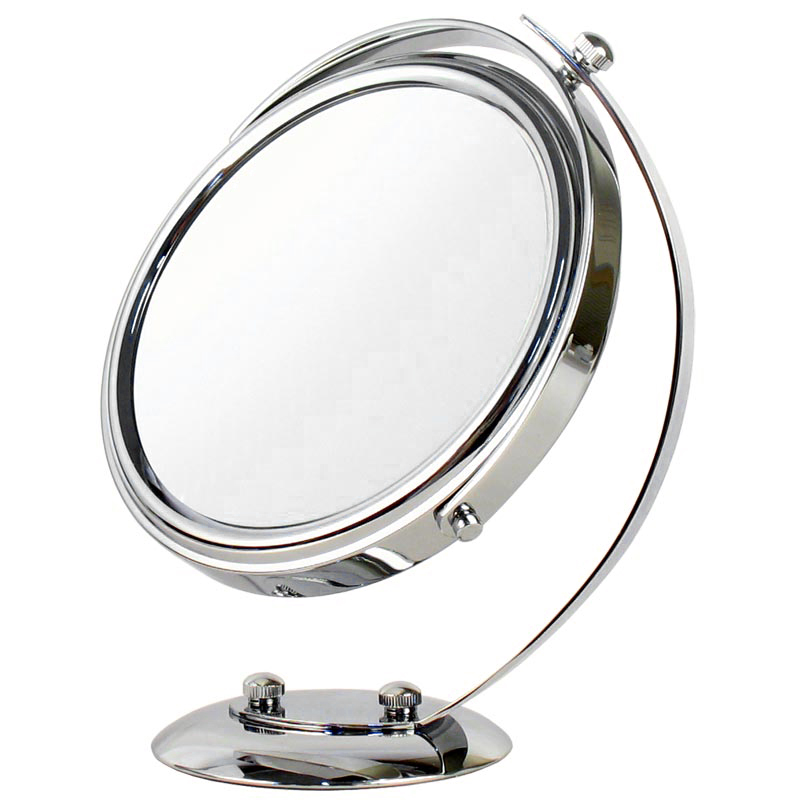 ESPEJO METAL MOVIBLE 17 CM. 5 X