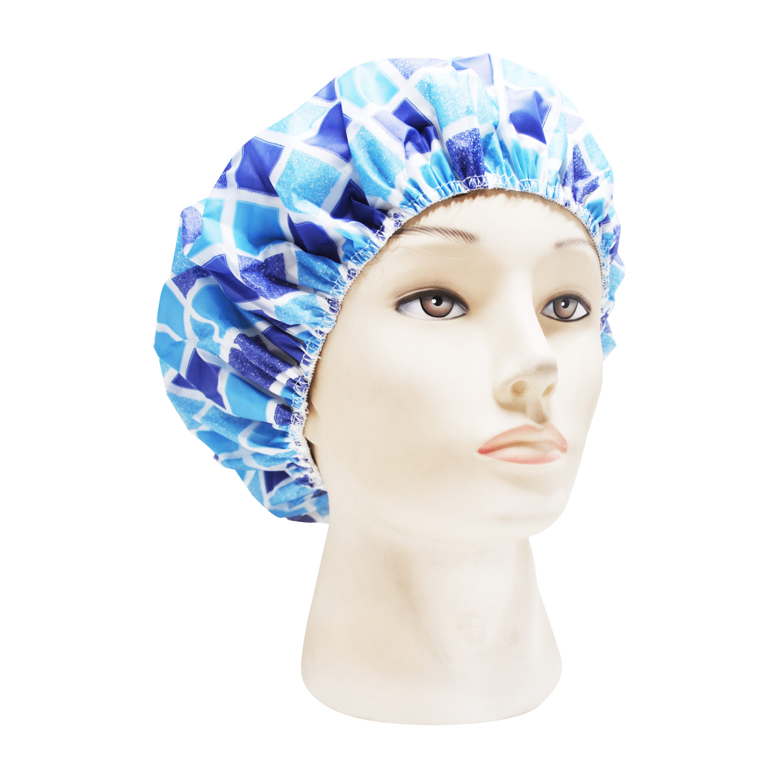 GORRO P/DUCHA FLOREADO DOBLE