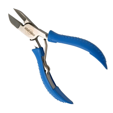 ALICATE CORTAUÑA CON MGO. GOMA