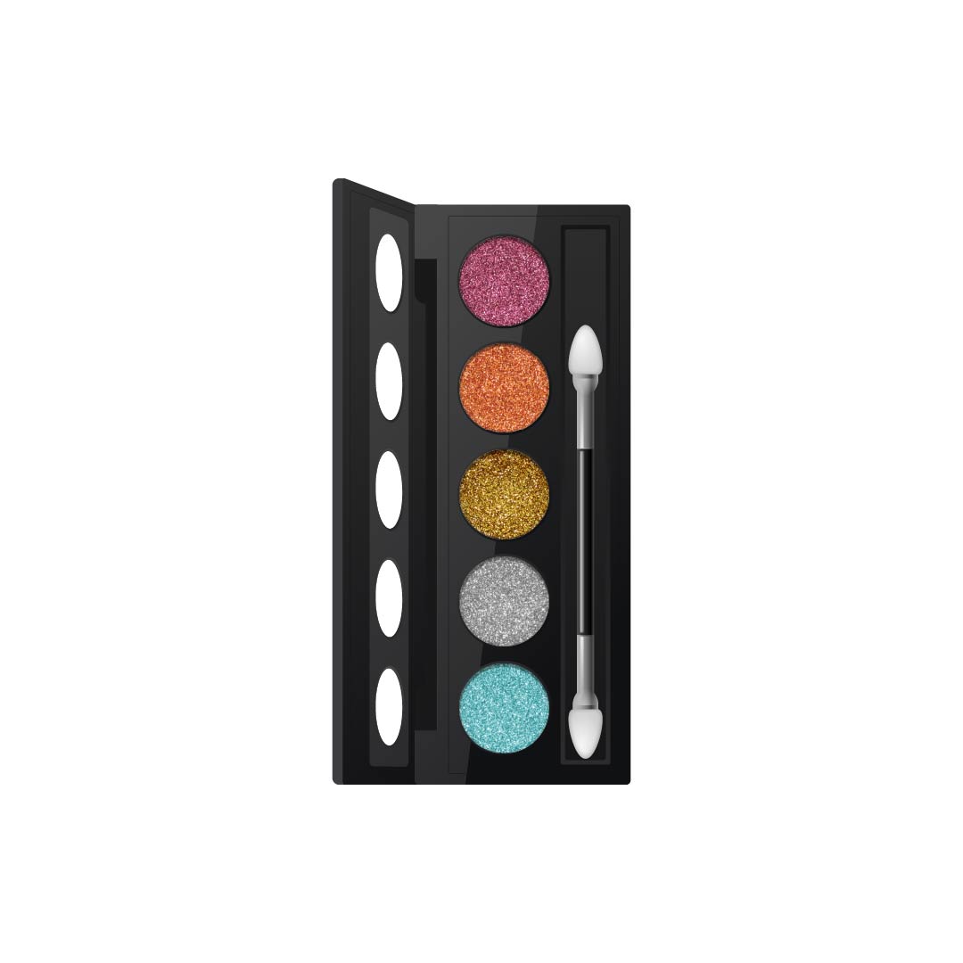 XULU QUINTETO COMPACT GLITTER X 3 GR