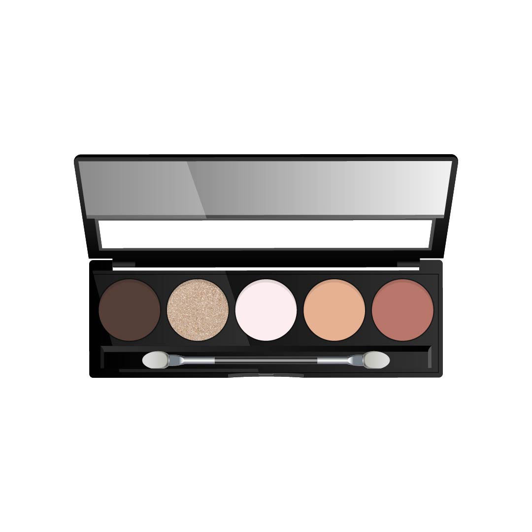 XULU PETACA DE SOMBRAS NRO.3  X 5 C/ESPEJO