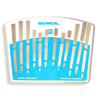 LIMA METAL SENDIL 13/18 CM. X 12 U.