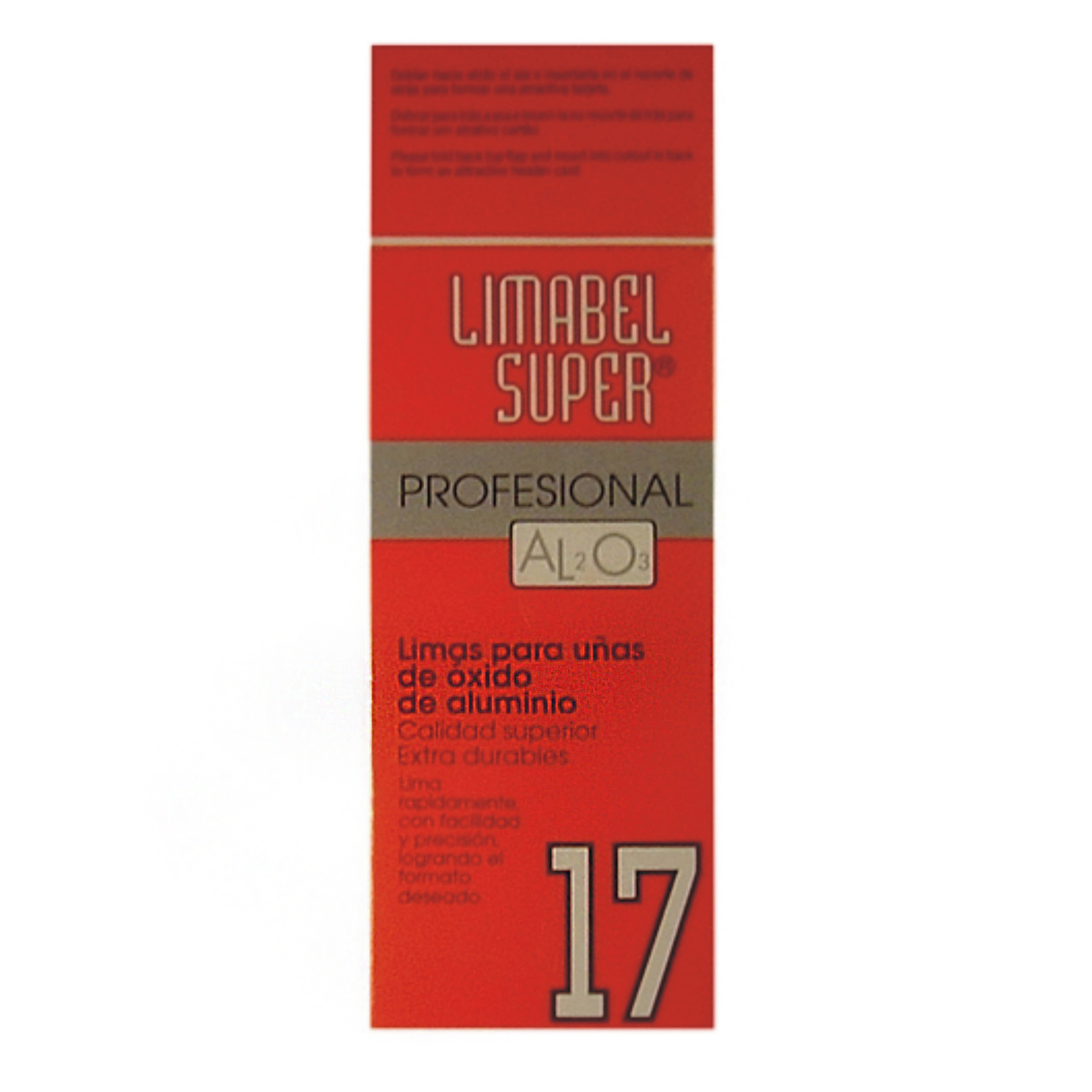 LIMABEL ALUMINIO SUPER NRO. 17 X 144 UNID.