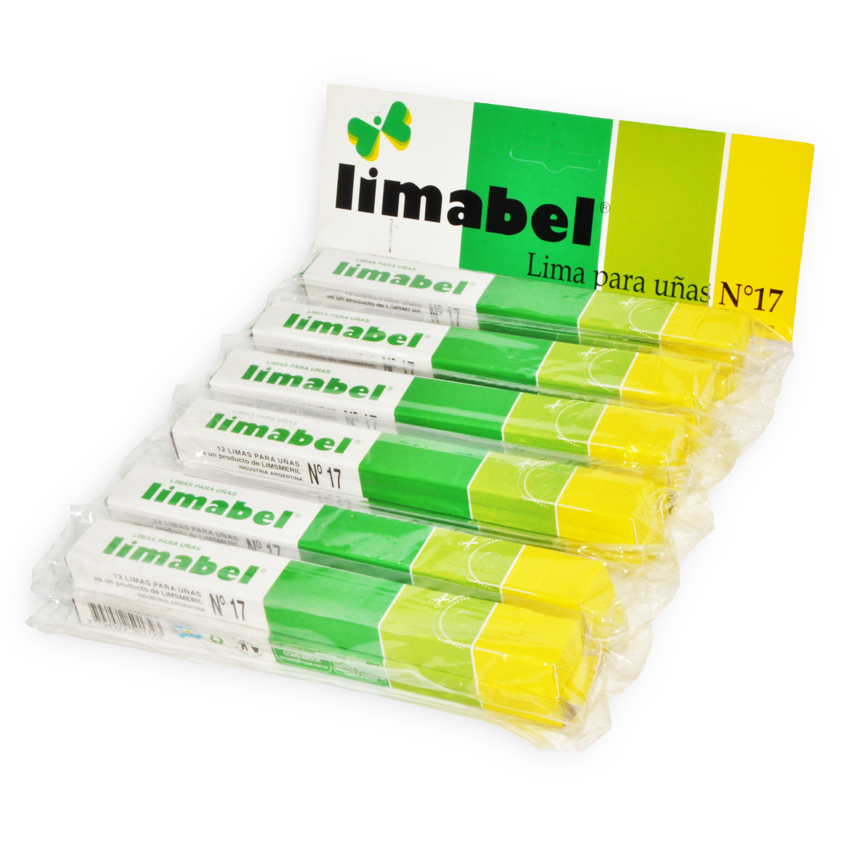 LIMA ESMERIL NRO. 17 EN RISTRA X 12 U.