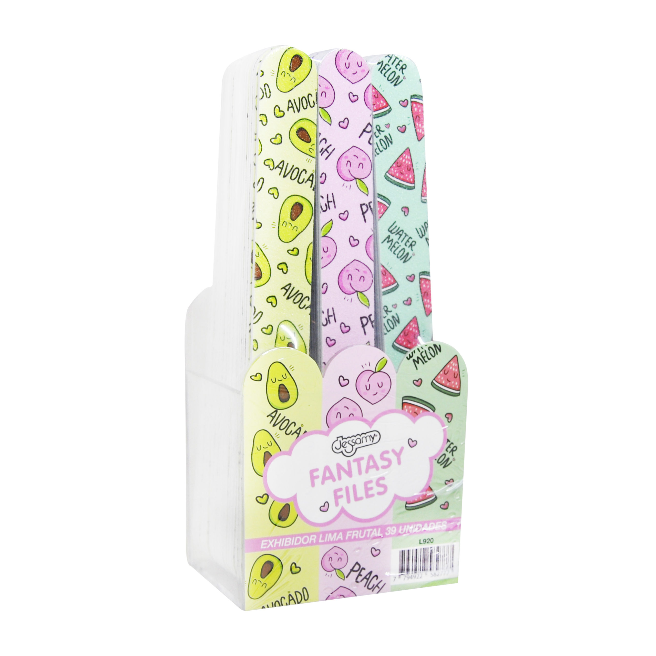 EXHIBIDOR DE LIMAS FRUTAL X 39 UNIDADES