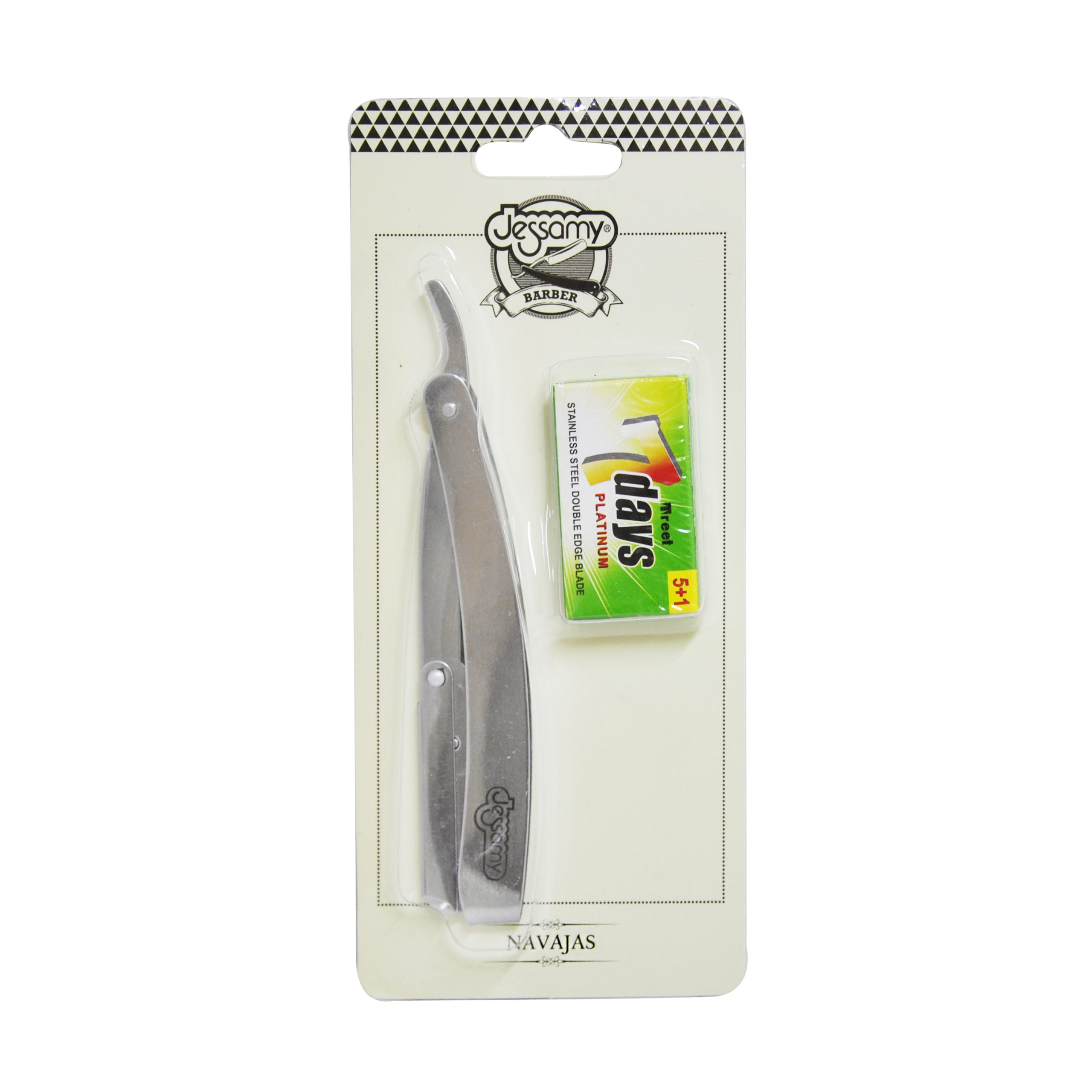 NAVAJIN METAL C/ 5 REPUESTOS JESSAMY BARBER